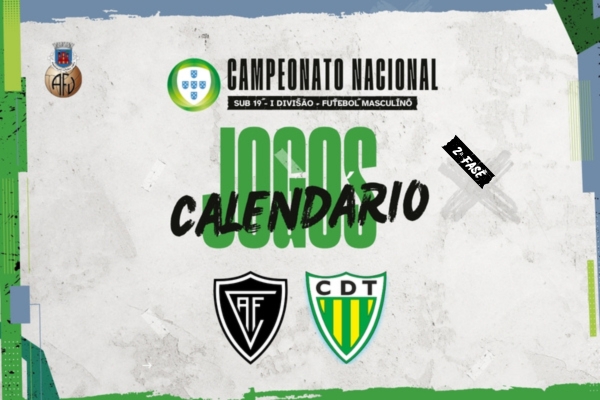 2ª Fase do Campeonato Nacional Sub-19 1.ª Divisão definida